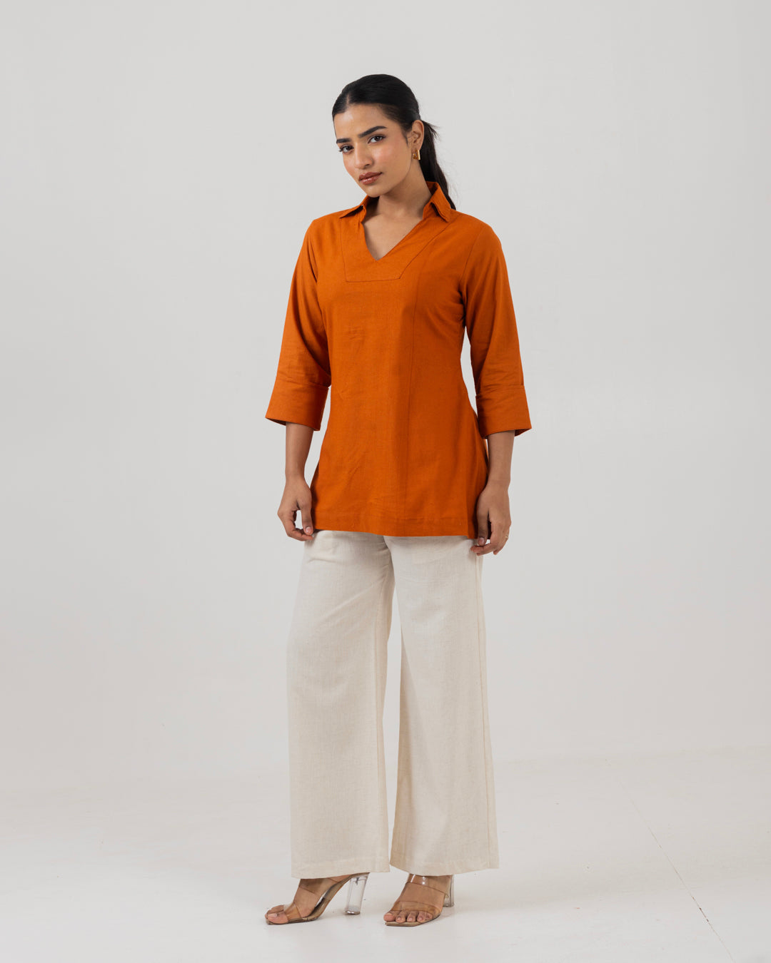Solace Rust Tunic