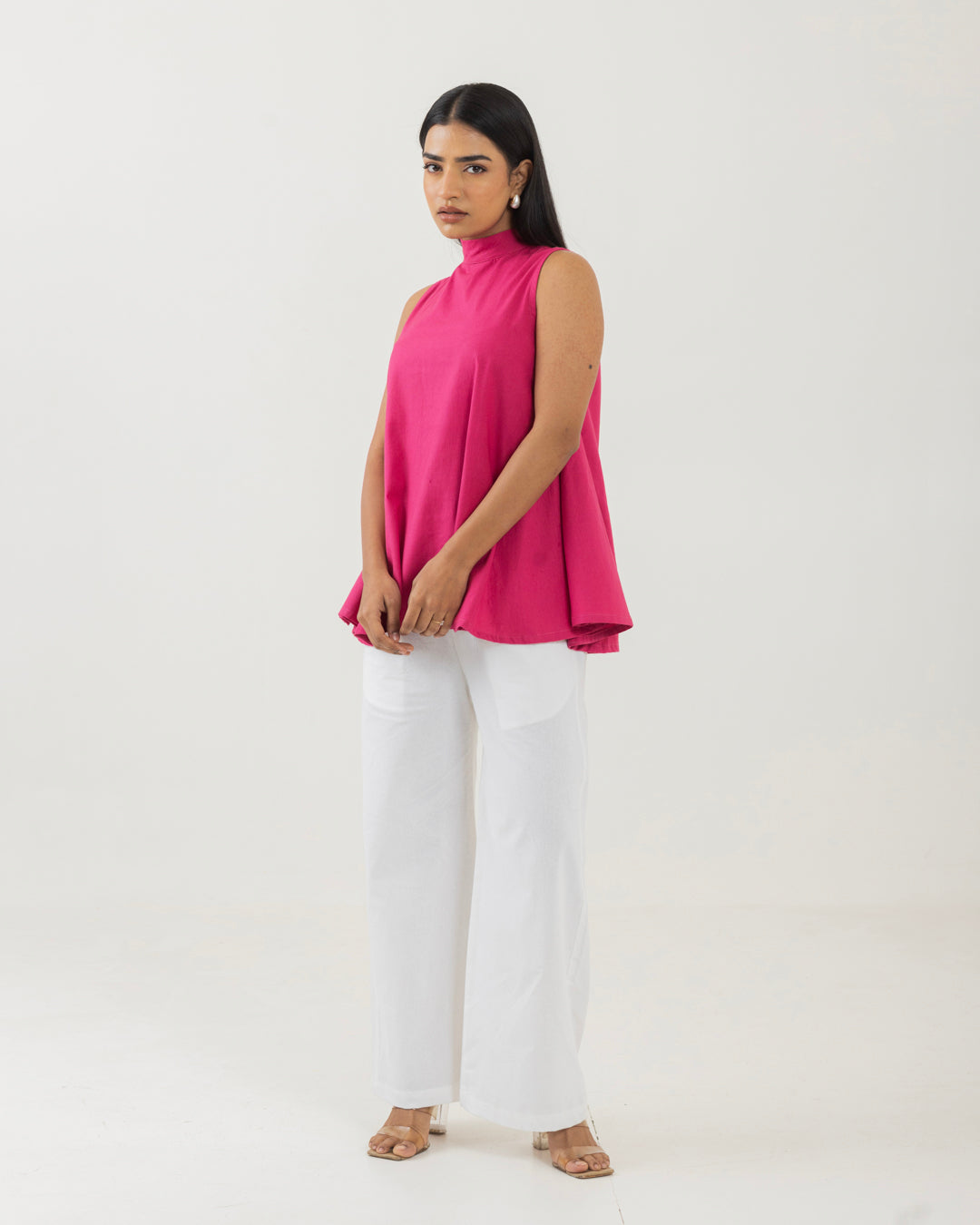 The Flow Pink Halter Top
