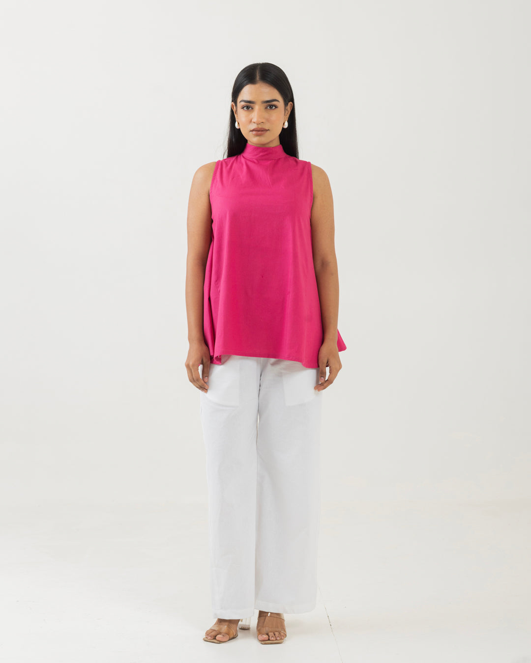 The Flow Pink Halter Top