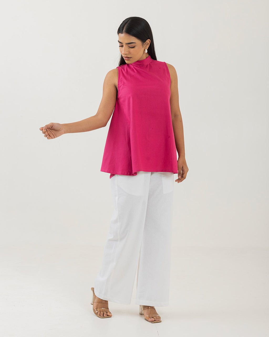 The Flow Pink Halter Top