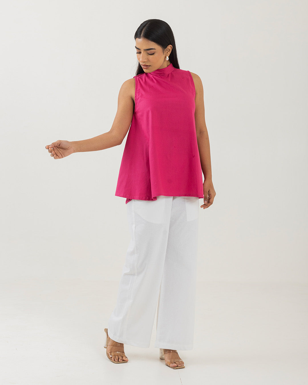 The Flow Pink Halter Top