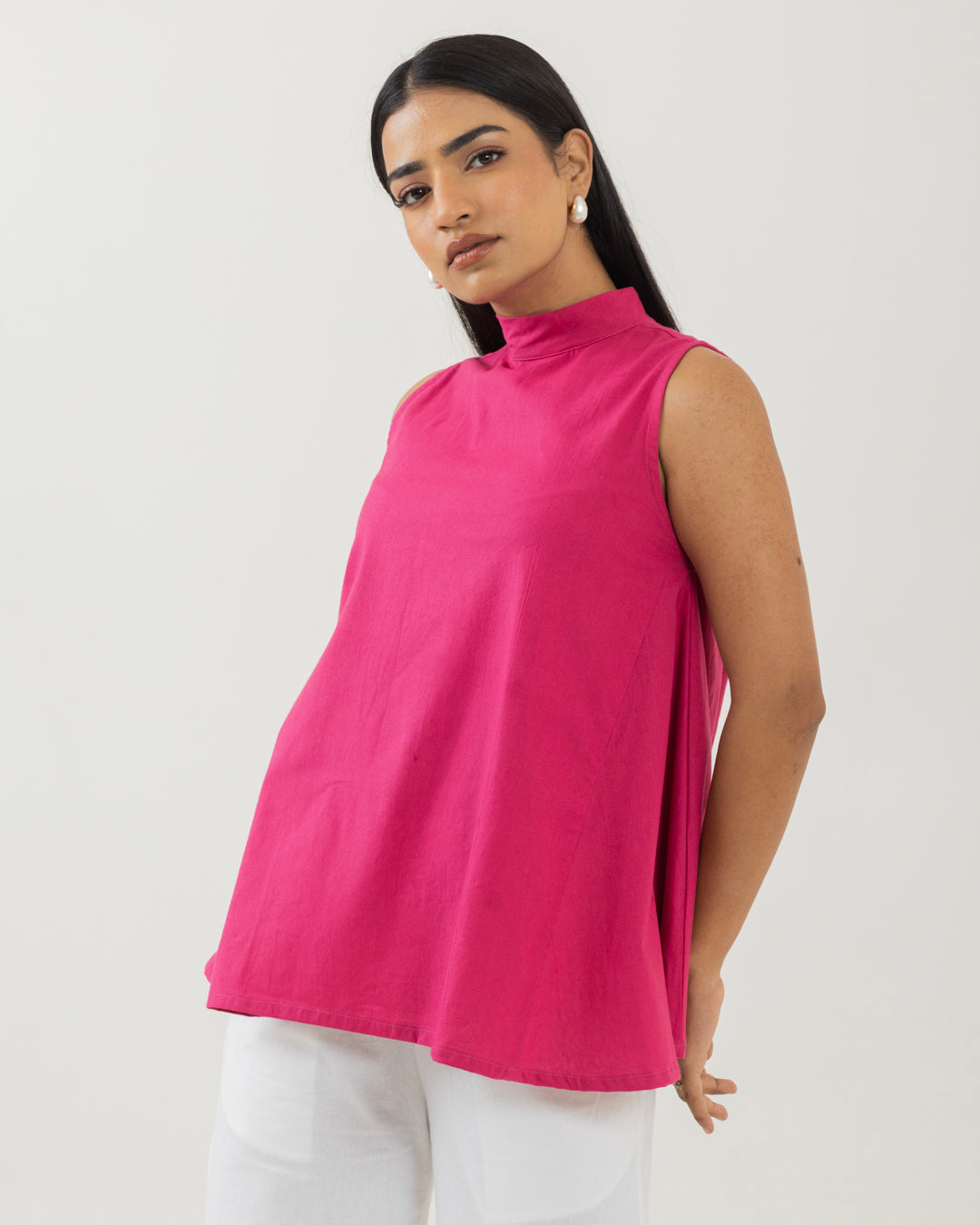 The Flow Pink Halter Top
