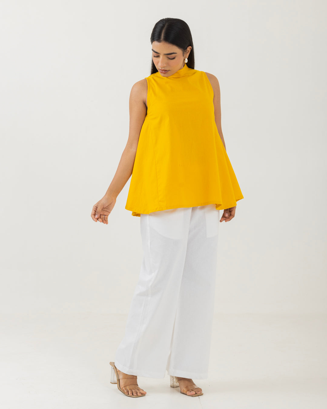 The Flow Yellow Halter Top