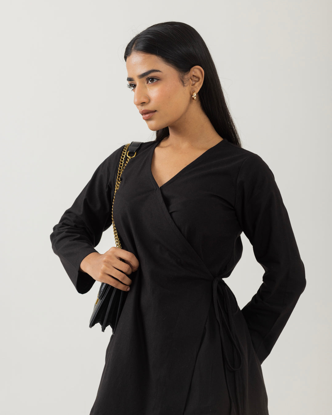 Solace Black Tunic