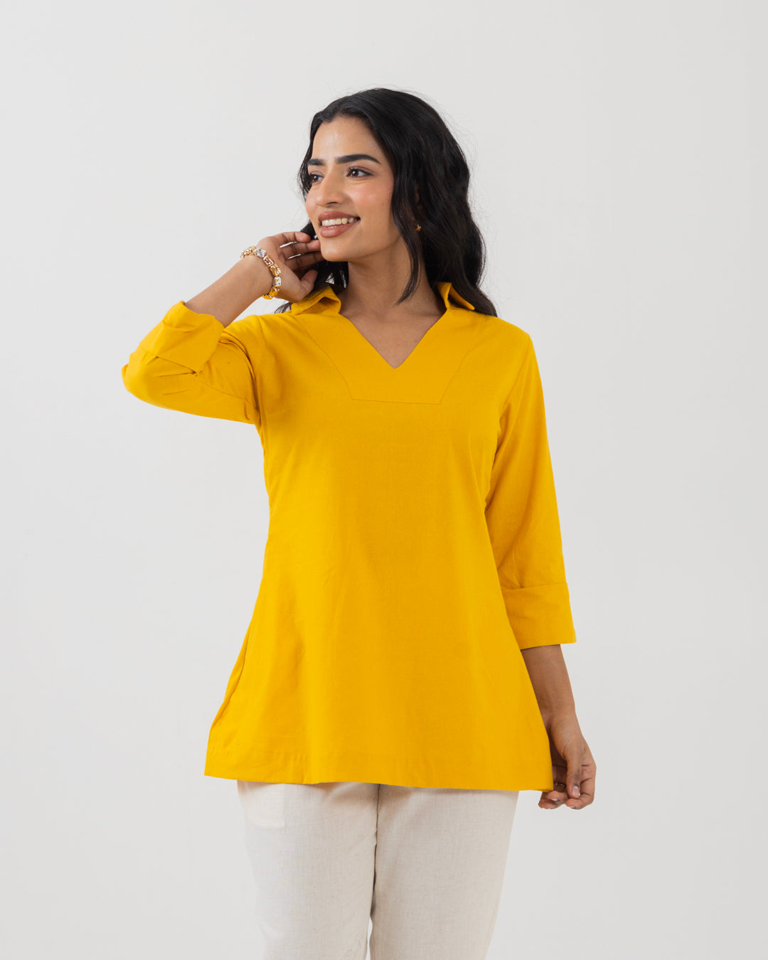 Solace Yellow Tunic