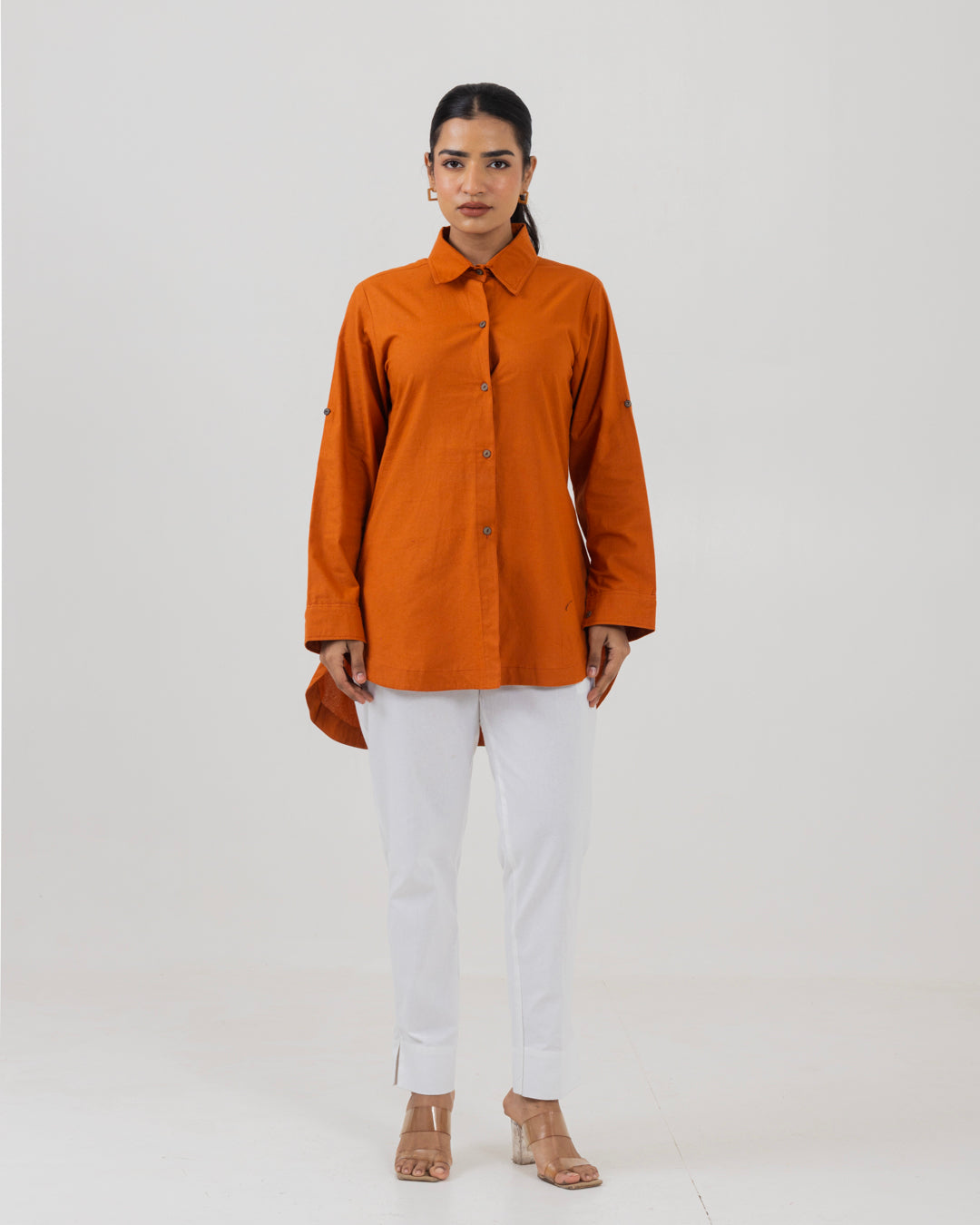 Harmony Rust Long Shirt