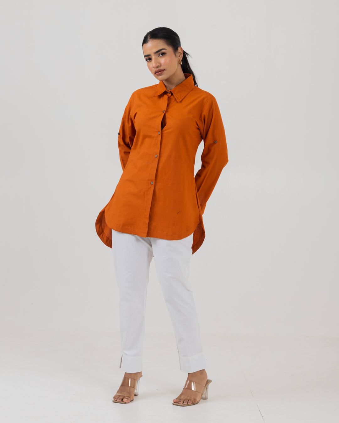 Harmony Rust Long Shirt