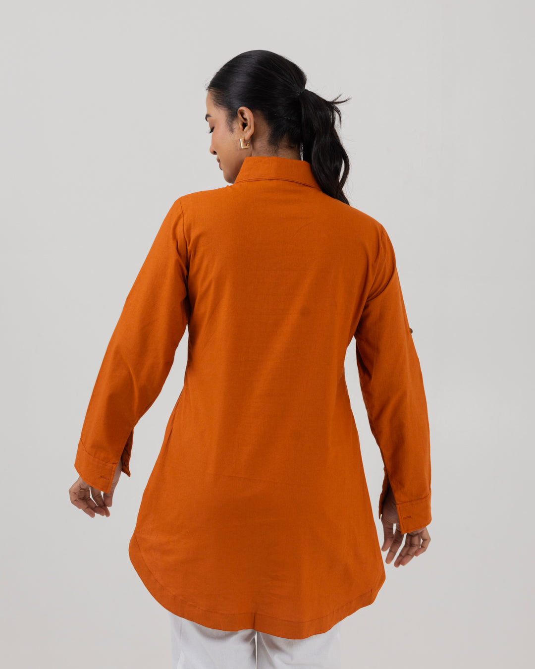 Harmony Rust Long Shirt