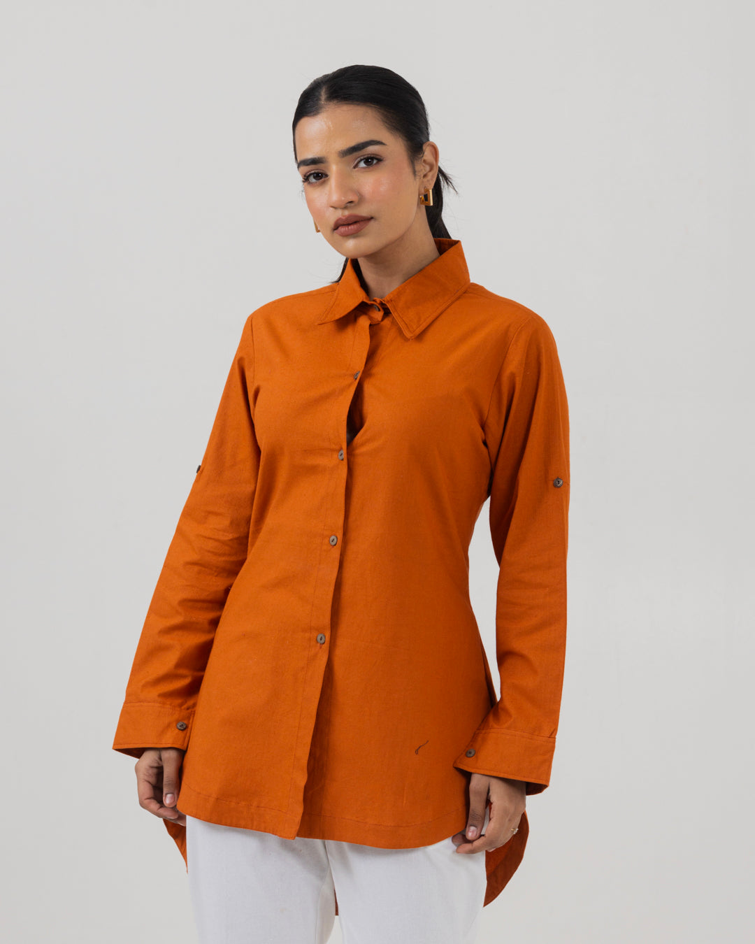 Harmony Rust Long Shirt