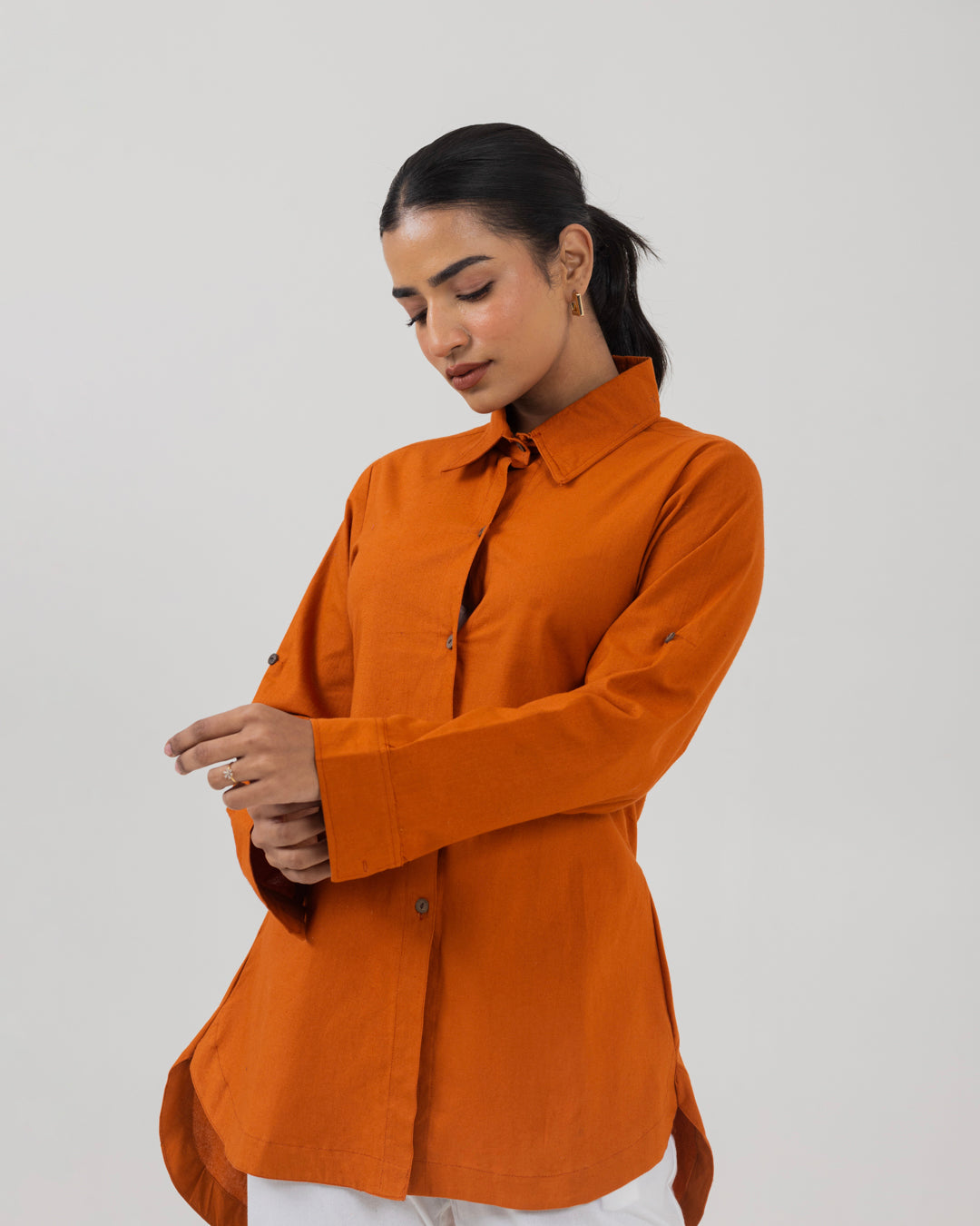 Harmony Rust Long Shirt