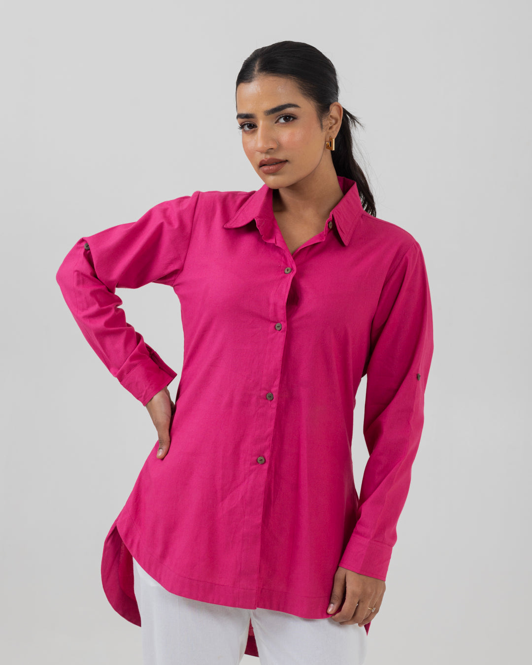 Harmony Pink Long Shirt