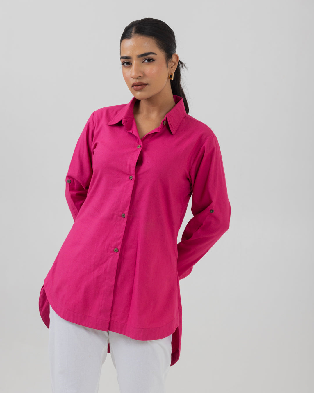 Harmony Pink Long Shirt