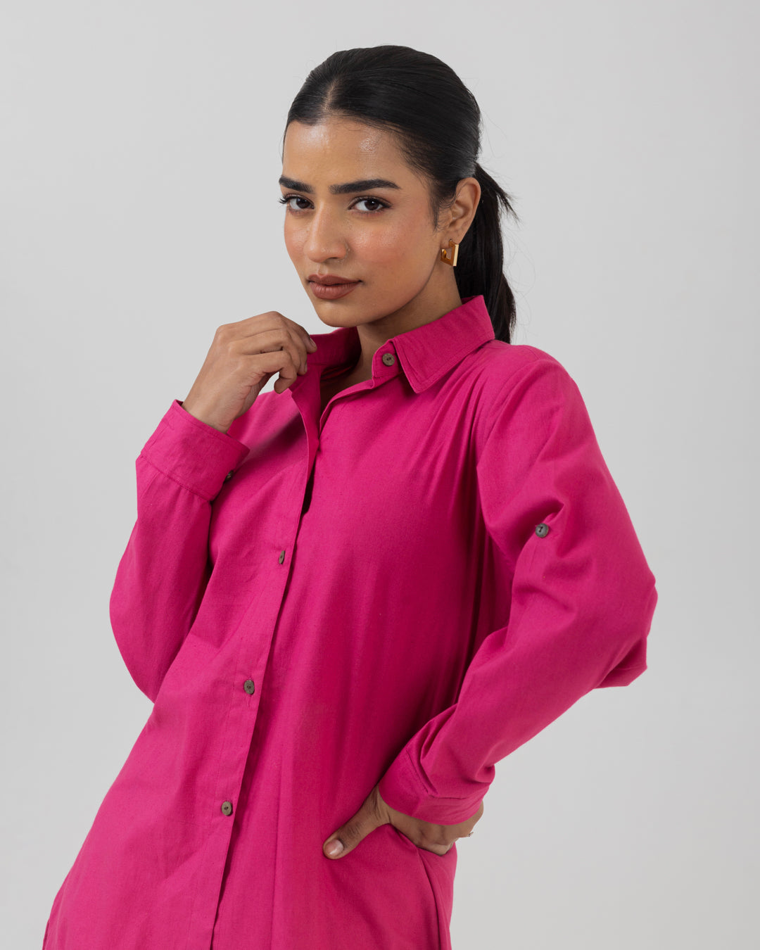 Harmony Pink Long Shirt