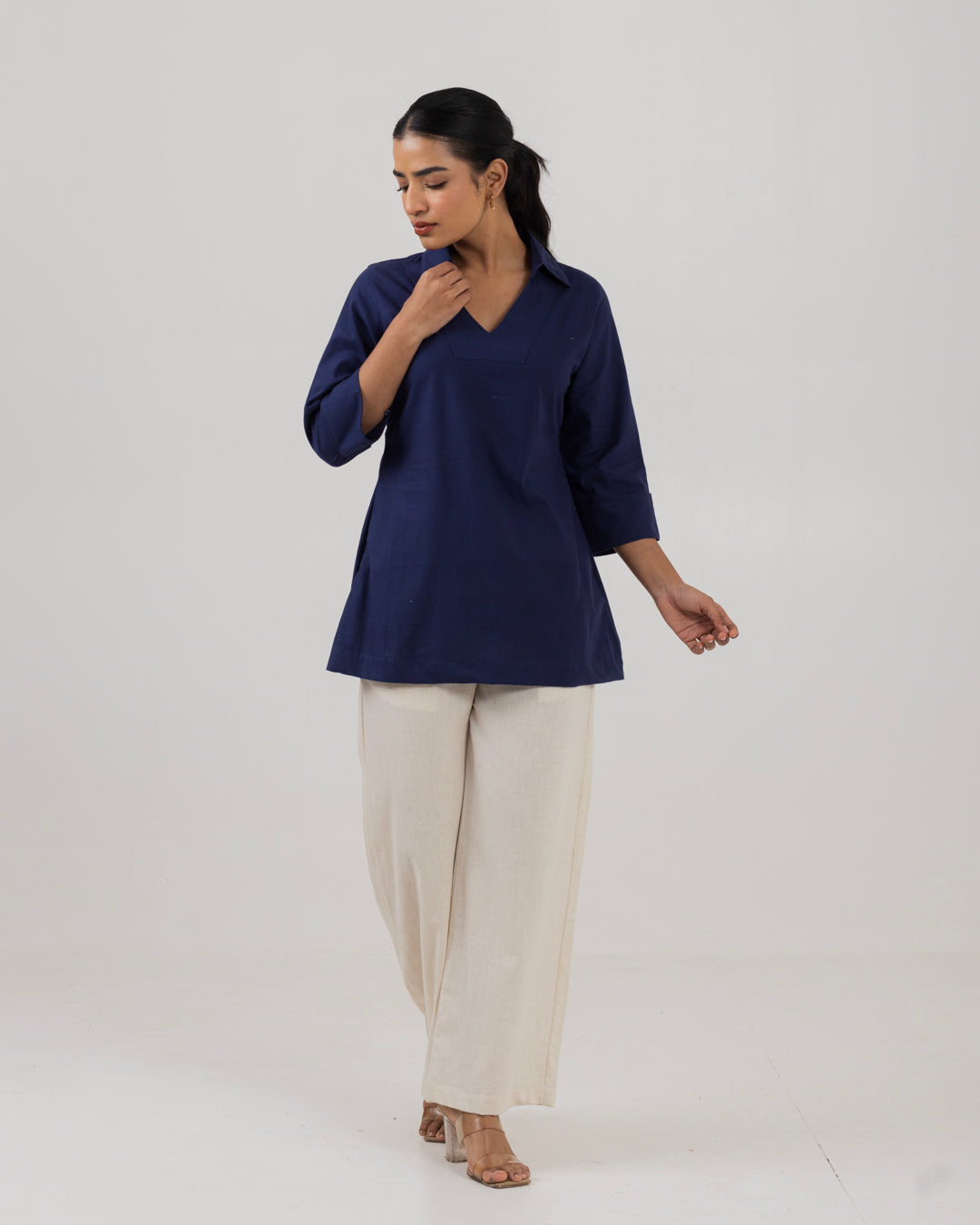 Solace Mid Night Blue Tunic