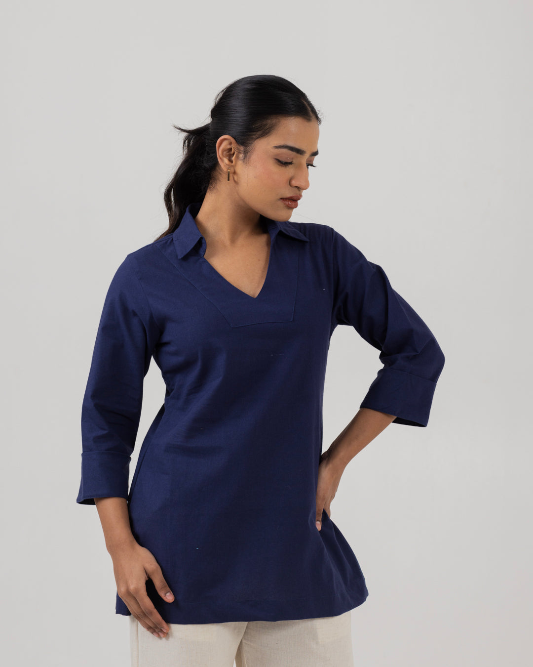 Solace Mid Night Blue Tunic