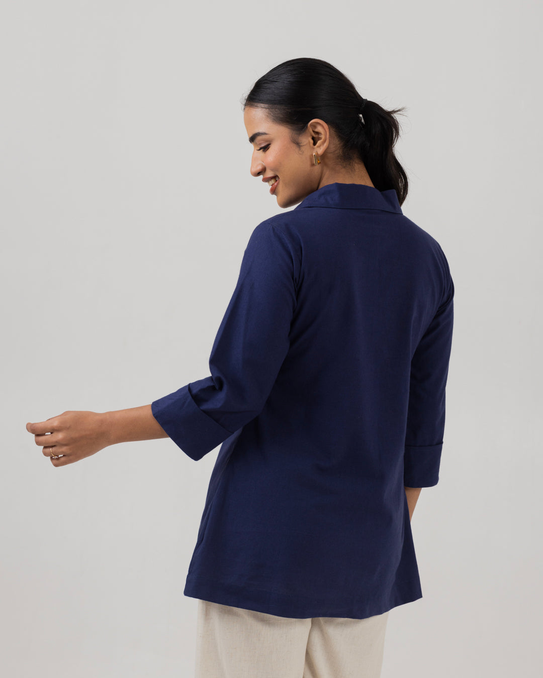 Solace Mid Night Blue Tunic