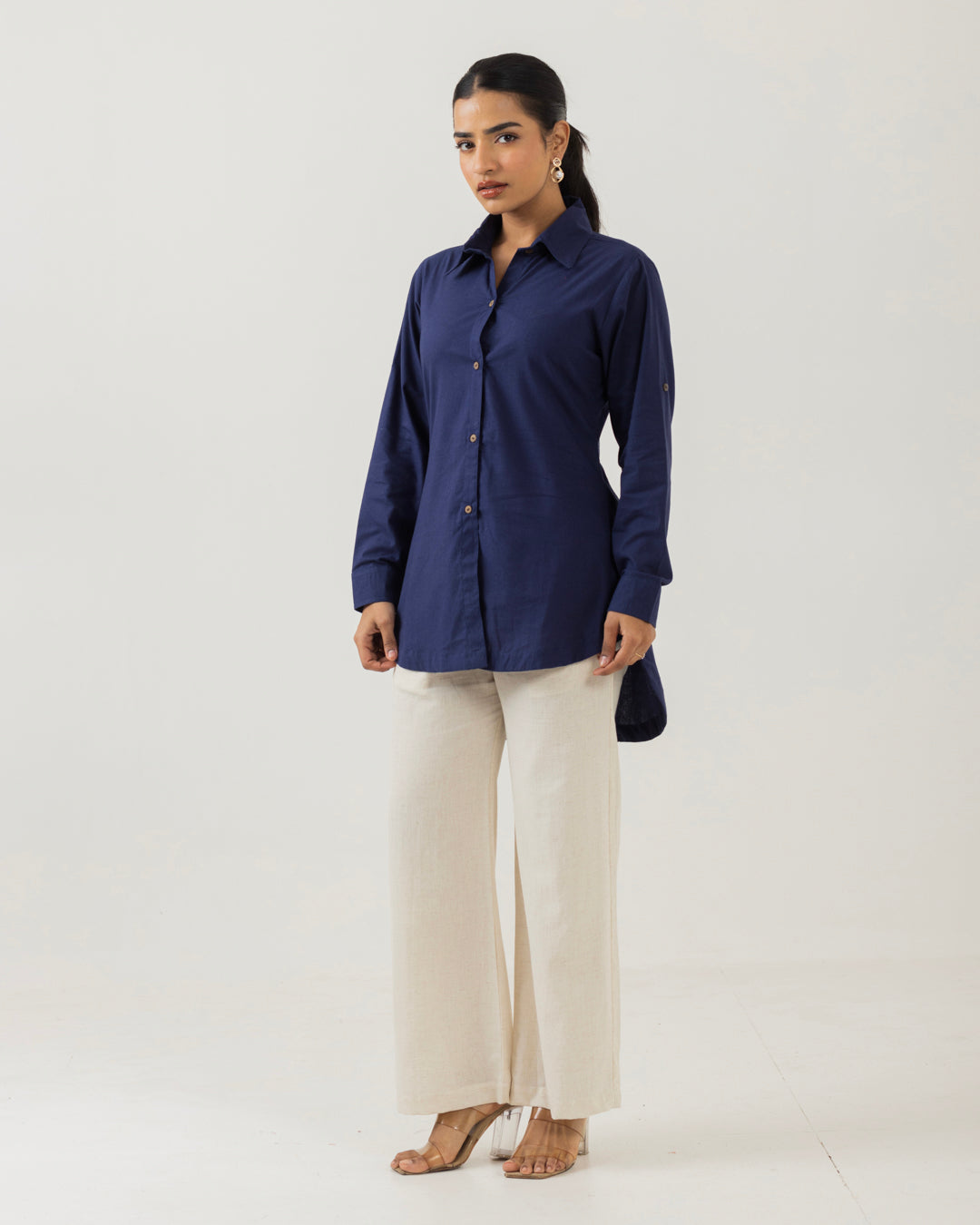 Harmony Mid Night Blue Long Shirt