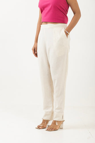 Solid Beige Pant
