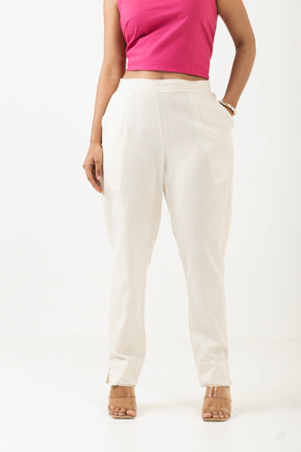 Solid Beige Pant
