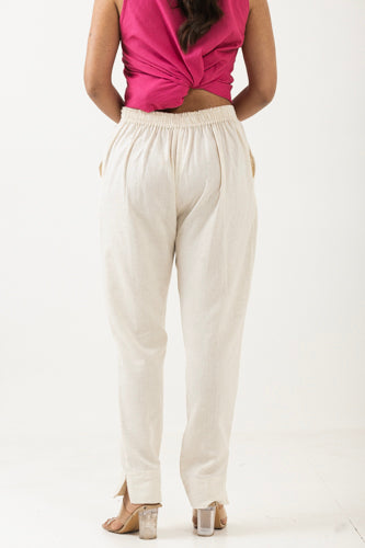 Solid Beige Pant
