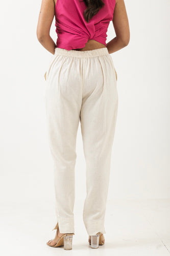 Solid Beige Pant