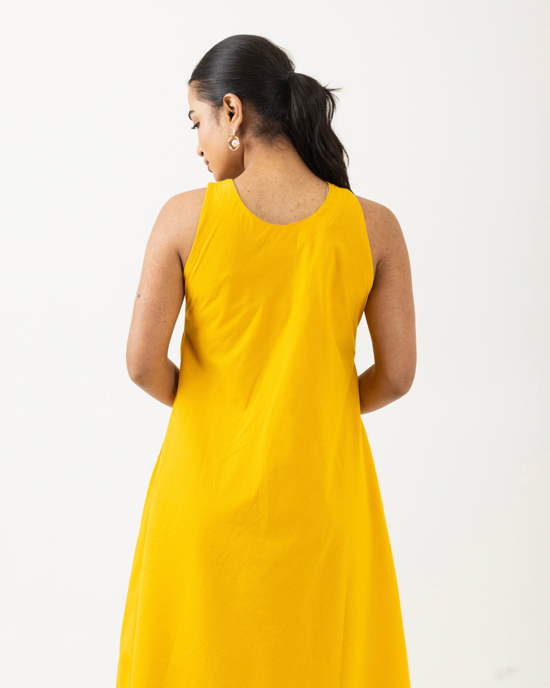 Easy Flow Yellow Dress