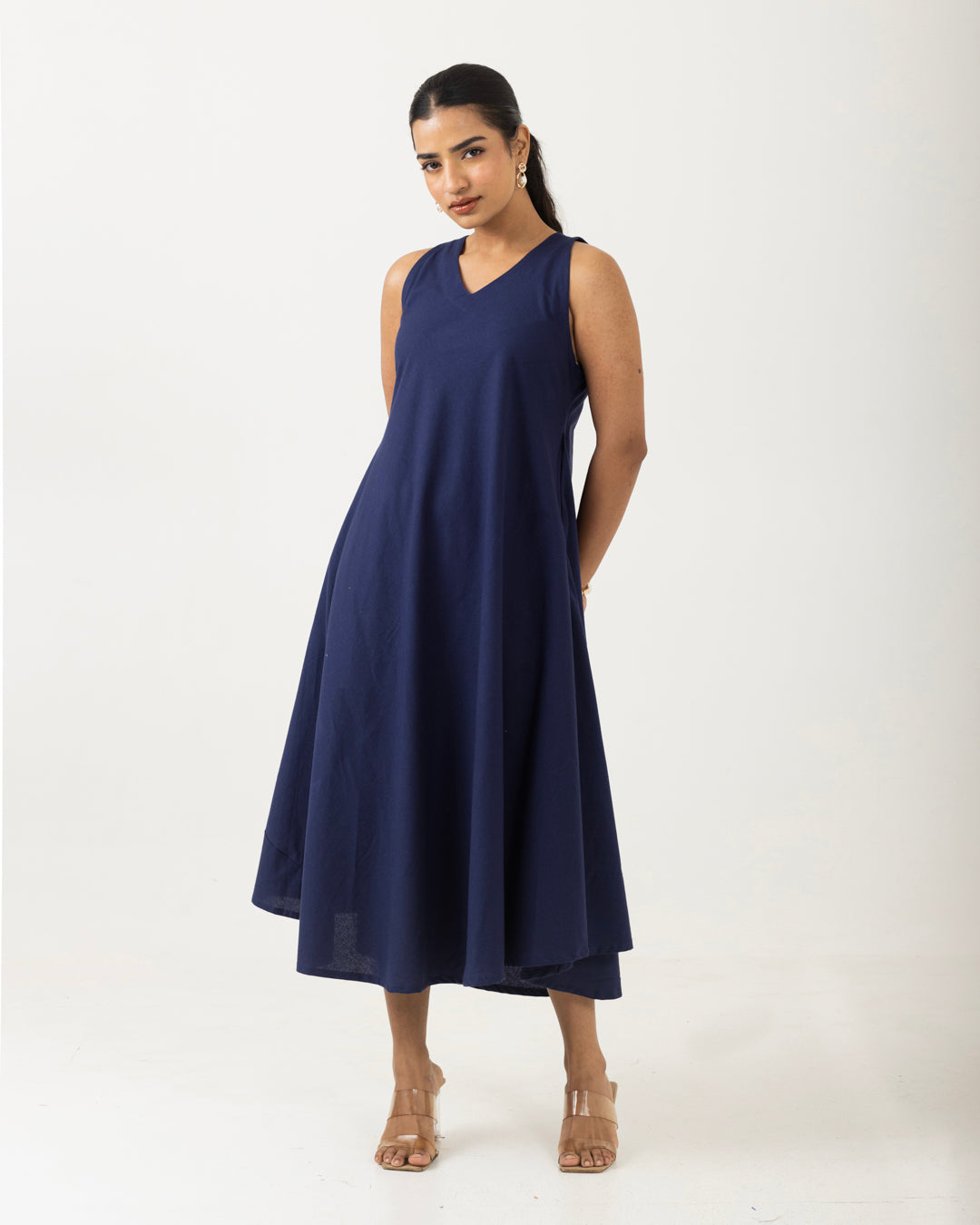 Easy Flow Mid Night Blue Dress