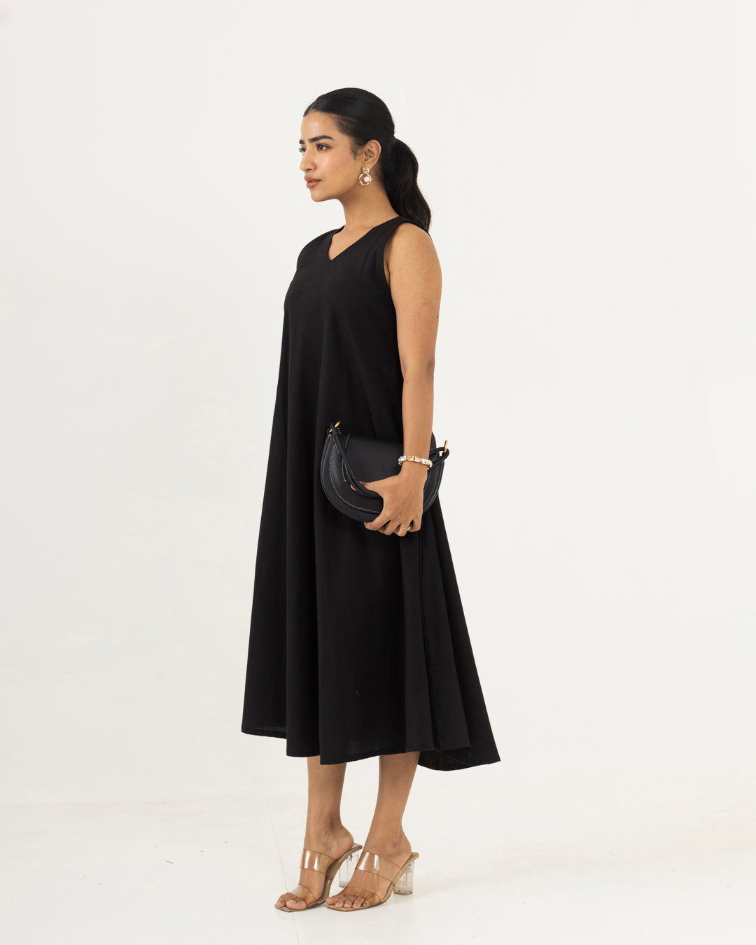 Easy Flow Black Dress