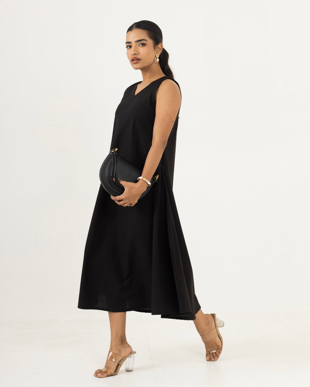 Easy Flow Black Dress
