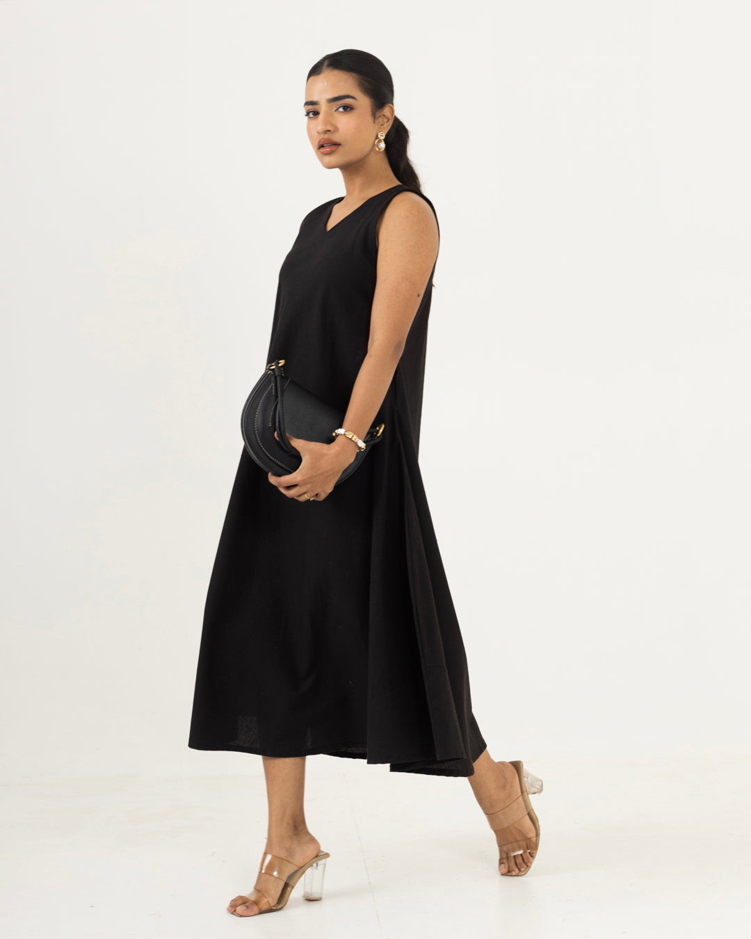 Easy Flow Black Dress