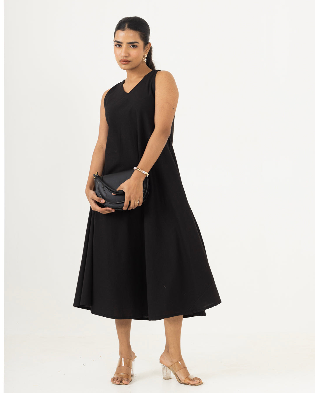 Easy Flow Black Dress