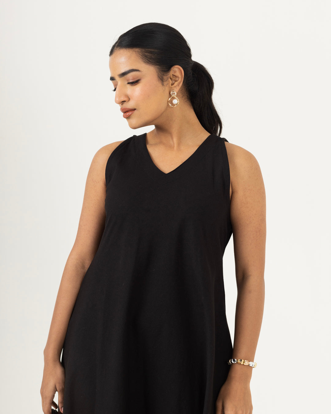 Easy Flow Black Dress